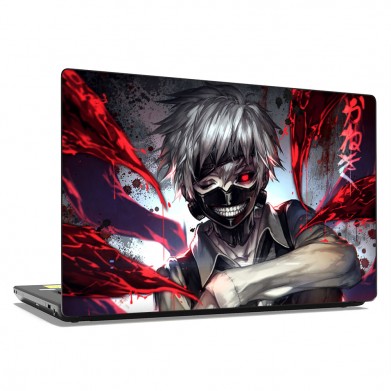 Наклейка на ноутбук - Аниме Токийский Гуль Tokyo Ghoul Наклейка на ноутбук - Аниме Токийский Гуль Tokyo Ghoul