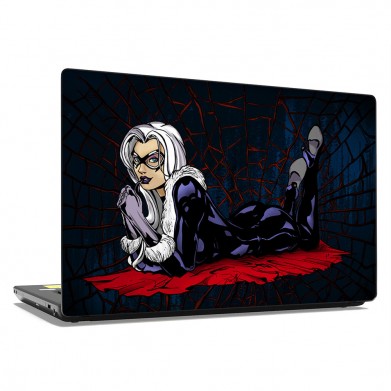 Наклейка на ноутбук - Spider-girl Наклейка на ноутбук - Spider-girl