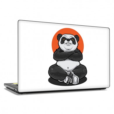 Наклейка на ноутбук - Panda bandit
