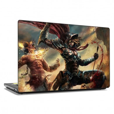 Наклейка на ноутбук - Diablo demon hunter Наклейка на ноутбук - Diablo demon hunter