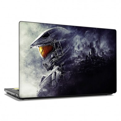 Наклейка на ноутбук - Halo Master Chief Наклейка на ноутбук - Halo Master Chief