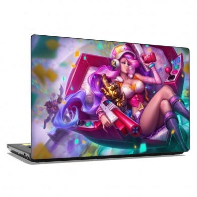 Наклейка на ноутбук - League Of Legends Arcade Miss Fortune Наклейка на ноутбук - League Of Legends Arcade Miss Fortune