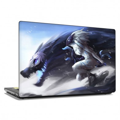 Наклейка на ноутбук - League Of Legends Kindred Наклейка на ноутбук - League Of Legends Kindred