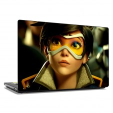 Наклейка на ноутбук - Overwatch Tracer