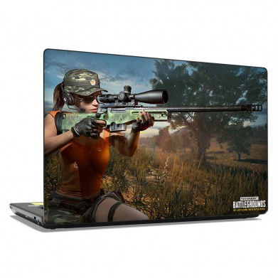 Наклейка на ноутбук - Battlegrounds sniper Наклейка на ноутбук - Battlegrounds sniper