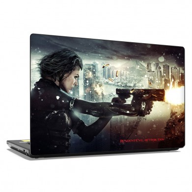 Наклейка на ноутбук - Resident Evil Retribution Наклейка на ноутбук - Resident Evil Retribution