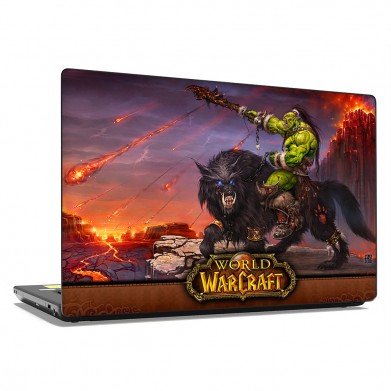 Наклейка на ноутбук - Warcraft Orc