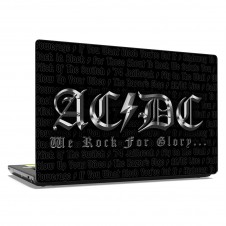 Наклейка на ноутбук - We rock for glore