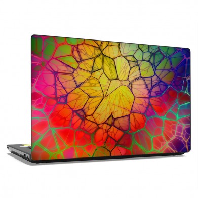 Наклейка на ноутбук - Multicolored Abstract Наклейка на ноутбук - Multicolored Abstract
