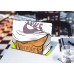 Наклейка на ноутбук - Nike Man Наклейка на ноутбук - Nike Man