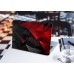 Наклейка на ноутбук - Black and Red triangle Наклейка на ноутбук - Black and Red triangle