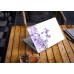 Наклейка на ноутбук - Violet Tranquility Наклейка на ноутбук - Violet Tranquility