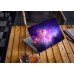 Наклейка на ноутбук - Violet galaxy Наклейка на ноутбук - Violet galaxy
