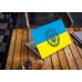 Наклейка на ноутбук - Украинский флаг тризуб