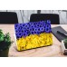 Наклейка на ноутбук - Ukraine flower flag Наклейка на ноутбук - Ukraine flower flag