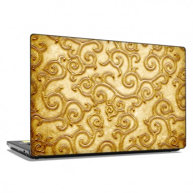 Наклейка на ноутбук - Gold Texture Наклейка на ноутбук - Gold Texture