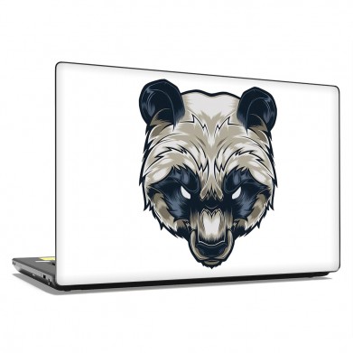 Наклейка на ноутбук - Panda face