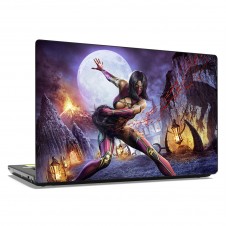 Наклейка на ноутбук - Mortal Kombat Mileena