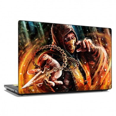 Наклейка на ноутбук - Mortal Kombat Ninja Наклейка на ноутбук - Mortal Kombat Ninja