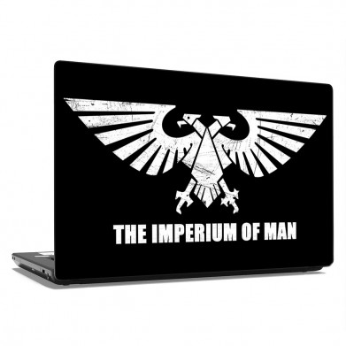 Наклейка на ноутбук - Warhammer The imperium of man Наклейка на ноутбук - Warhammer The imperium of man