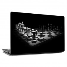 Наклейка на ноутбук - Play chess