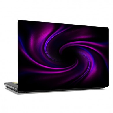 Наклейка на ноутбук - Violet abstraction Наклейка на ноутбук - Violet abstraction