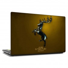 Наклейка на ноутбук - House Baratheon
