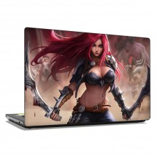 Наклейка на ноутбук - League of Legends Katarina