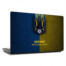 Наклейка на ноутбук - Ukraine National Team