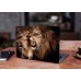Наклейка на ноутбук - Two lions Наклейка на ноутбук - Two lions