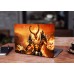 Наклейка на ноутбук - Warcraft fire monster Наклейка на ноутбук - Warcraft fire monster