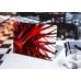 Наклейка на ноутбук - Coold red abstraction Наклейка на ноутбук - Coold red abstraction