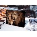 Наклейка на ноутбук - Two lions Наклейка на ноутбук - Two lions
