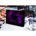 Наклейка на ноутбук - Violet abstraction Наклейка на ноутбук - Violet abstraction