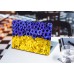 Наклейка на ноутбук - Ukraine flower flag Наклейка на ноутбук - Ukraine flower flag