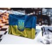 Наклейка на ноутбук - Флаг Украині Герб v2 Наклейка на ноутбук - Флаг Украині Герб v2