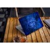 Наклейка на ноутбук - Blue abstract Наклейка на ноутбук - Blue abstract
