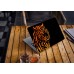 Наклейка на ноутбук - Orange tiger