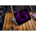 Наклейка на ноутбук - Violet abstraction Наклейка на ноутбук - Violet abstraction