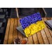 Наклейка на ноутбук - Ukraine flower flag Наклейка на ноутбук - Ukraine flower flag