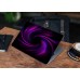 Наклейка на ноутбук - Violet abstraction Наклейка на ноутбук - Violet abstraction