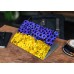 Наклейка на ноутбук - Ukraine flower flag Наклейка на ноутбук - Ukraine flower flag