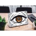 Наклейка на ноутбук - Bitcoin eye Наклейка на ноутбук - Bitcoin eye