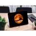 Наклейка на ноутбук - Cat with moon Наклейка на ноутбук - Cat with moon