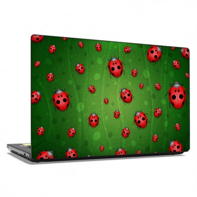 Наклейка на ноутбук - Ladybugs Наклейка на ноутбук - Ladybugs
