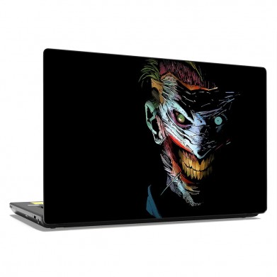 Наклейка на ноутбук - Joker smile art Наклейка на ноутбук - Joker smile art