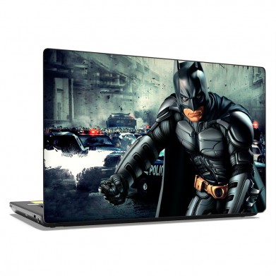 Наклейка на ноутбук - Batman in town