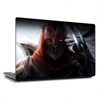 Наклейка на ноутбук - League Of Legends Zed - Master of Shadows Наклейка на ноутбук - League Of Legends Zed - Master of Shadows
