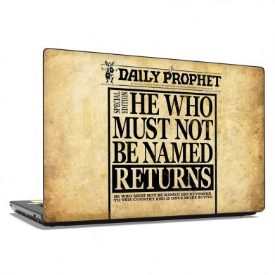 Наклейка на ноутбук - Daily prophet Наклейка на ноутбук - Daily prophet