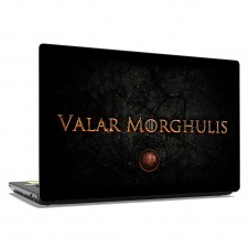 Наклейка на ноутбук - Valar morghulis